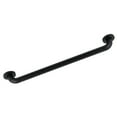 thumbnail image 1 of Kingston Brass GDR814240 Silver Sage 24-Inch X 1-1/4-Inch OD ADA Grab Bar, Matte Black, 1 of 2