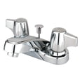 thumbnail image 1 of Kingston Brass GKB160 Water Saving Americana Centerset Lavatory Faucet with Canopy Handle and ABS Pop-Up, Chrome, 1 of 2