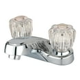 thumbnail image 1 of Kingston Brass GKB161 Water Saving Americana Centerset Lavatory Faucet with Acrylic Handle and ABS Pop-Up Chrome, 1 of 2