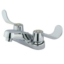 Kingston Brass GKB181G 4 in. Centerset Bathroom Faucet, Polished Chrome
