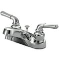 thumbnail image 1 of Kingston Brass GKB251 Water Saving Magellan Centerset Lavatory Faucet with Lever Handles and Brass Pop-Up, Chrome, 1 of 2