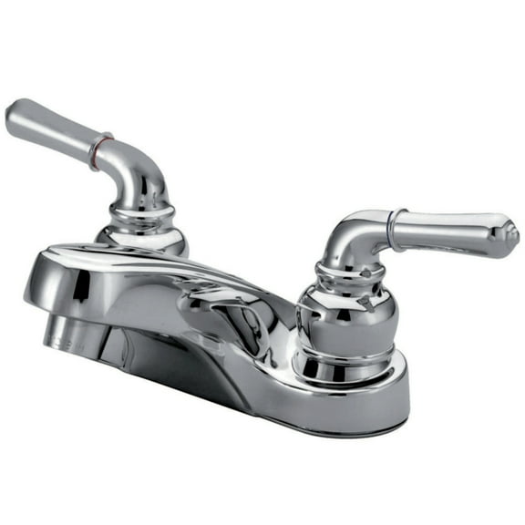 Kingston Brass GKB251LP Water Saving Magellan Centerset Lavatory Faucet with Lever Handles, Chrome