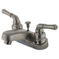 thumbnail image 1 of Kingston Brass GKB258 4 in. Centerset Bathroom Faucet, Brushed Nickel, 1 of 2