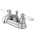 thumbnail image 1 of Kingston Brass GKB2601PL 4 in. Centerset Bathroom Faucet, Polished Chrome, 1 of 2