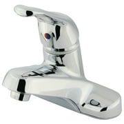 Kingston Brass GKB511LP Water Saving Wyndham Centerset Lavatory Faucet with Single Loop Handle, Chrome