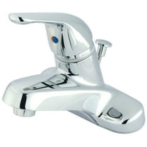 Kingston Brass GKB541 Water Saving Chatham Centerset Lavatory Faucet with Single Lever Handle and ABS Pop-Up, Chrome