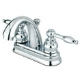 thumbnail image 1 of Kingston Brass GKB5611KL 4 in. Centerset Bathroom Faucet, Polished Chrome, 1 of 2