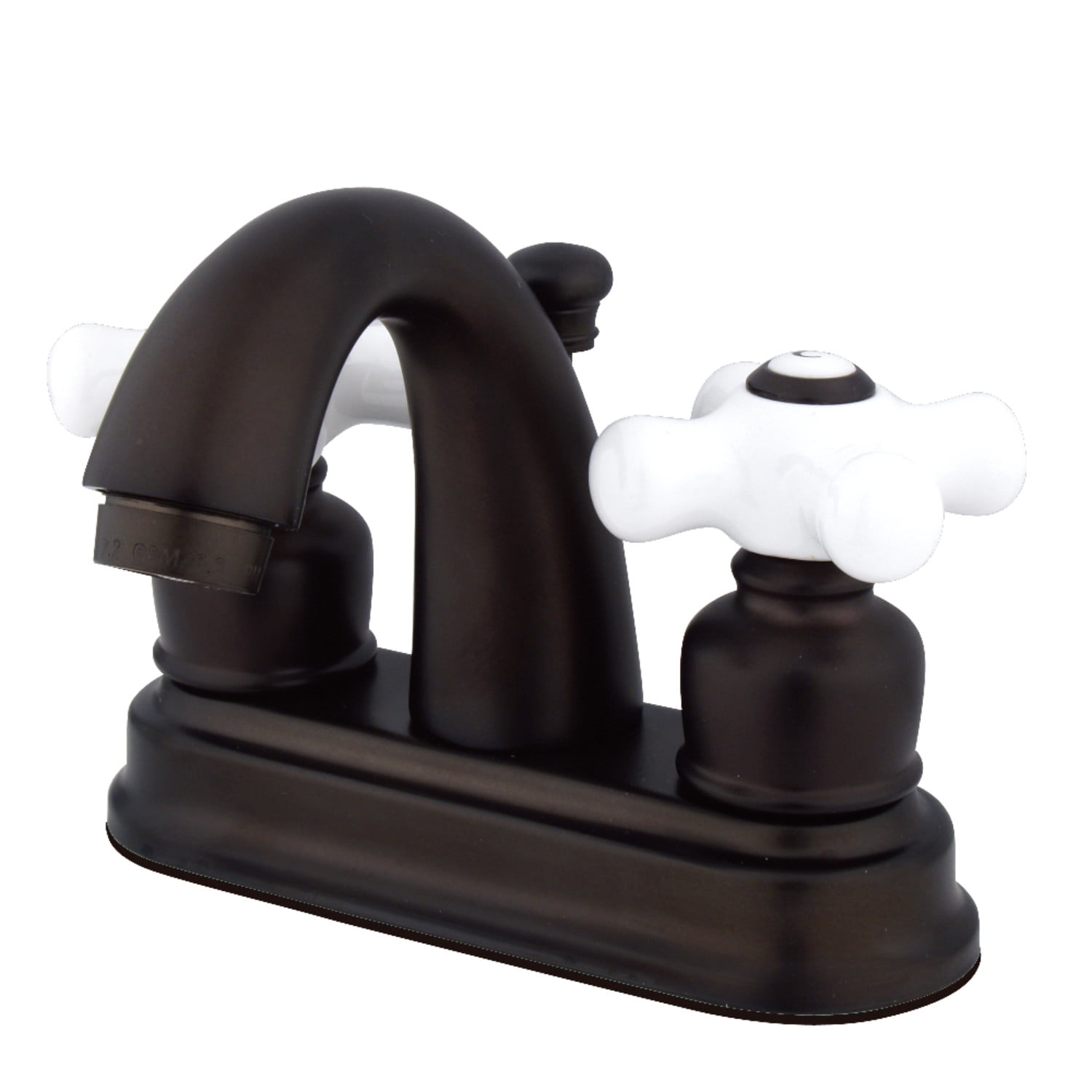 Kingston Brass GKB5615PX 4 in. Centerset Bathroom Faucet, Oil Rubbed Bronze