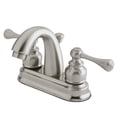 thumbnail image 1 of Kingston Brass GKB5618BL 4 in. Centerset Bathroom Faucet, Brushed Nickel, 1 of 3