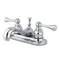 thumbnail image 1 of Kingston Brass GKB601BL Water Saving Vintage Centerset Lavatory Faucet with Lever Handles, Chrome, 1 of 2