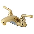 thumbnail image 1 of Kingston Brass GKB622LP 4 in. Centerset Bathroom Faucet, Polished Brass, 1 of 2