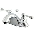 thumbnail image 1 of Kingston Brass GKB7641BL 4 in. Centerset Bathroom Faucet, Polished Chrome, 1 of 2