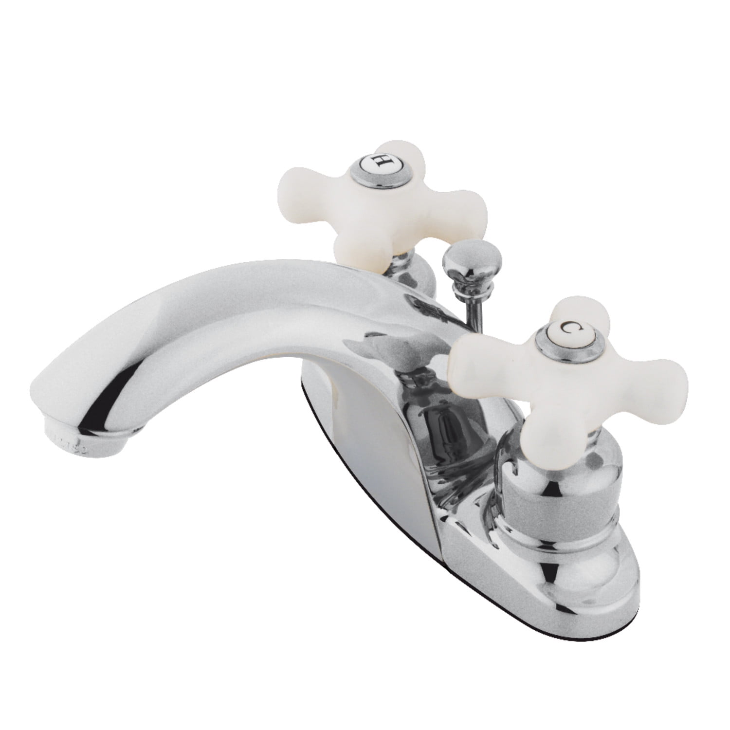 Kingston Brass GKB7641PX English Country 1.2 GPM Centerset Bathroom Faucet - Chrome