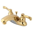 thumbnail image 1 of Kingston Brass GKB8622FL Water Saving Royale Centerset Lavatory Faucet, Polished Brass, 1 of 2