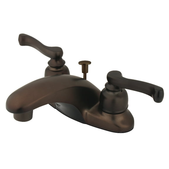 Kingston Brass GKB8625FL Water Saving Royale Centerset Lavatory Faucet, Oil Rubbed Bronze