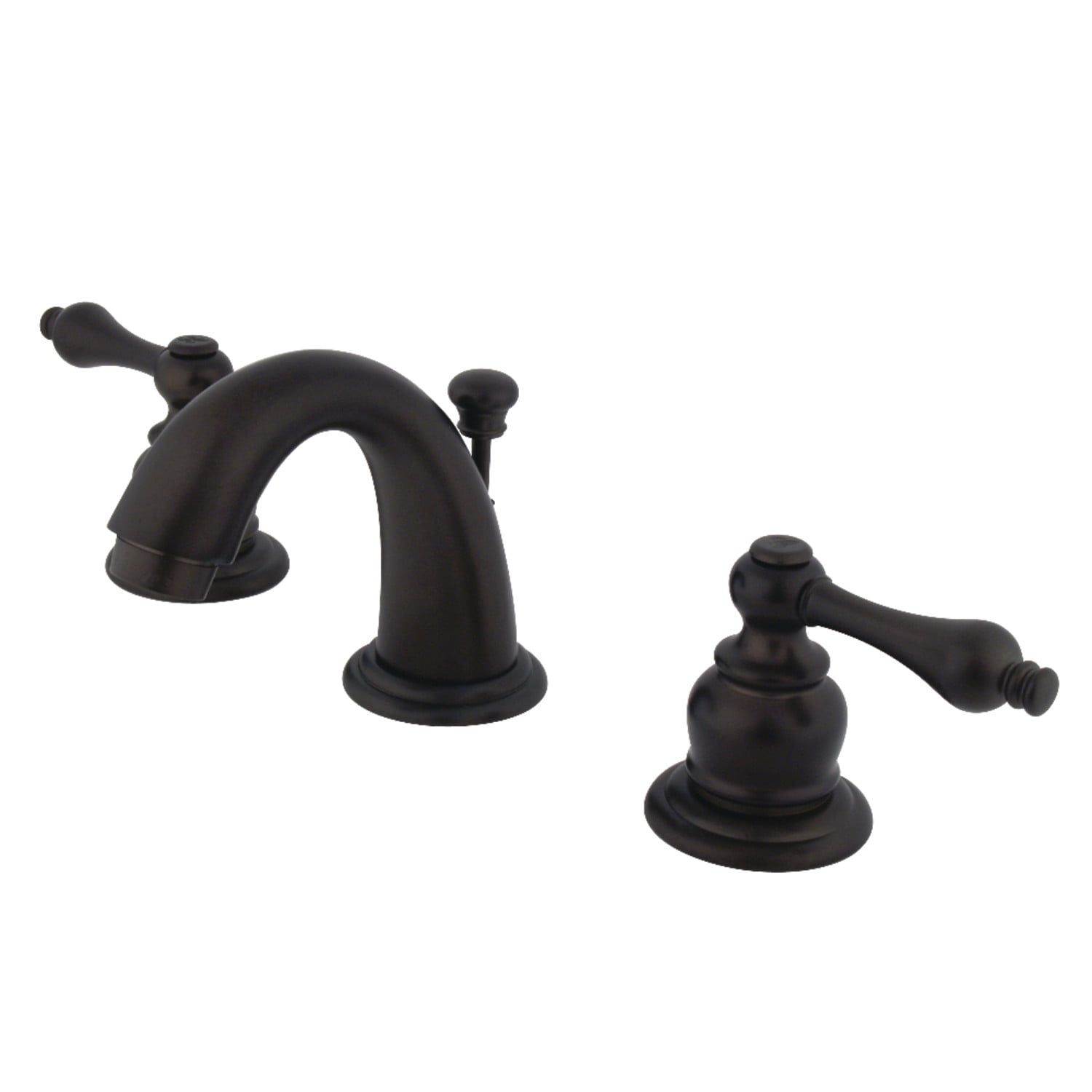 Oil Rubbed Bronze English Country Widespread Bathroom Faucet
