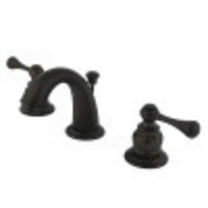Kingston Brass GKB915BL Vintage Deck Mount Bathroom Faucet, Oil Rubbed Bronze
