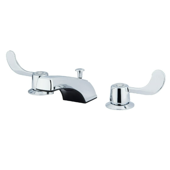 Kingston Brass GKB931B Widespread Bathroom Faucet, Polished Chrome