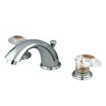 thumbnail image 1 of Kingston Brass GKB961ALL Widespread Bathroom Faucet, Polished Chrome, 1 of 2