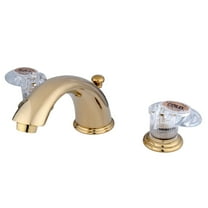 Kingston Brass GKB962ALL Widespread Bathroom Faucet, Polished Brass
