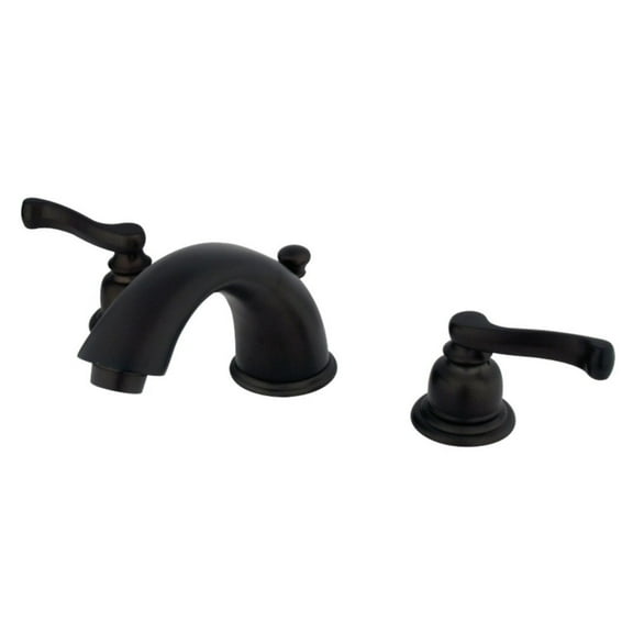 Kingston Brass GKB965FL Widespread Bathroom Faucet, Oil Rubbed Bronze