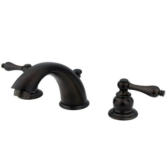 Kingston Brass GKB975AL Widespread Bathroom Faucet, Oil Rubbed Bronze