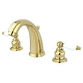 thumbnail image 1 of Kingston Brass GKB982PL Widespread Bathroom Faucet, Polished Brass, 1 of 2