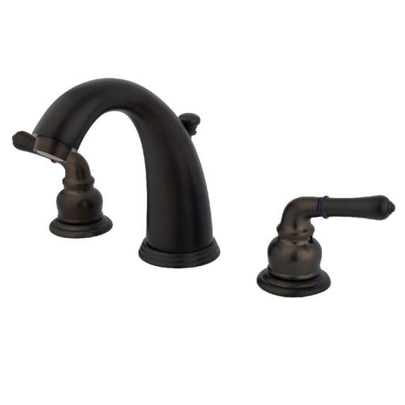 Kingston Brass GKB985 Water Saving Magellan Widespread Lavatory Faucet, Oil Rubbed Bronze