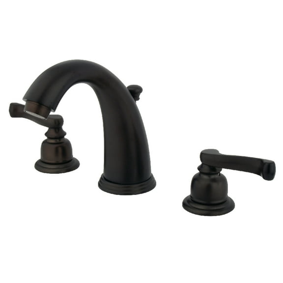 Kingston Brass GKB985FL Widespread Bathroom Faucet, Oil Rubbed Bronze