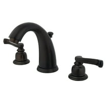 Kingston Brass GKB985FL Widespread Bathroom Faucet, Oil Rubbed Bronze