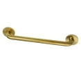 thumbnail image 1 of Kingston Brass GLDR814187 Silver Sage 18-Inch X 1-1/4-Inch OD ADA Grab Bar, Brushed Brass, 1 of 2