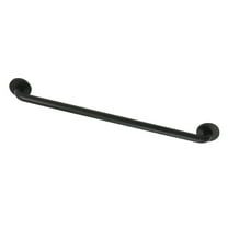 Kingston Brass GLDR814360 Silver Sage 36-Inch X 1-1/4-Inch OD ADA Grab Bar, Matte Black