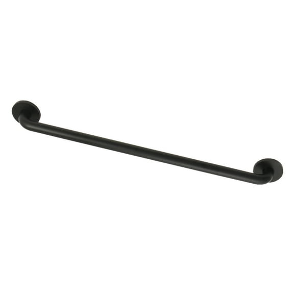 Kingston Brass GLDR814360 Silver Sage 36-Inch X 1-1/4-Inch OD ADA Grab Bar, Matte Black