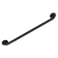 thumbnail image 1 of Kingston Brass GLDR814420 Silver Sage 42-Inch X 1-1/4-Inch OD ADA Grab Bar, Matte Black, 1 of 2