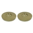 thumbnail image 1 of Kingston Brass GLDRF814127 1.25 in. Silver Sage Grab Bar Flange, Brushed Brass - Set of 2, 1 of 1