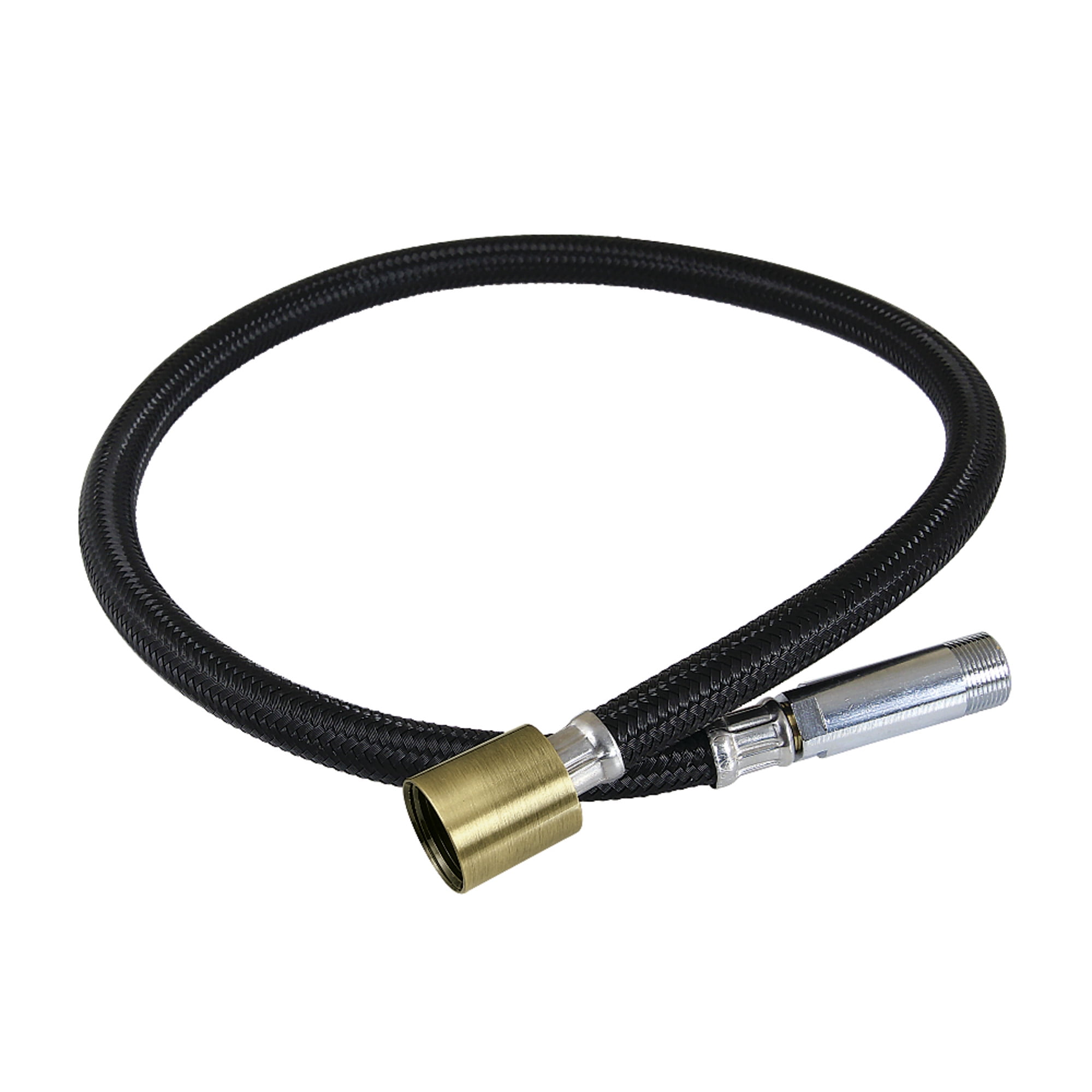 Kingston Brass GSSPRHOSE293 29" Braided Pull Down Kitchen Faucet Spray Hose, Antique Brass