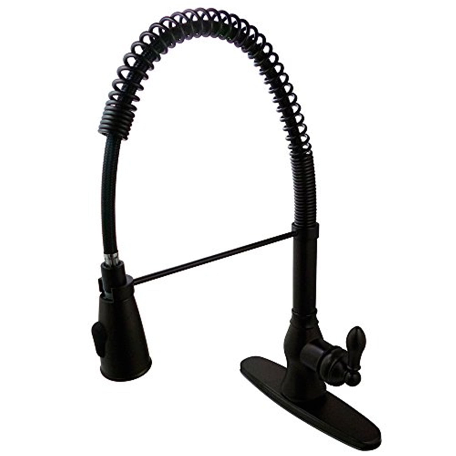 Kingston Brass American Classic Tub & Shower Faucet - Single Handle, Antique Brass Finish
