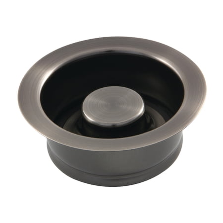 Kingston Brass BS3003VN Garbage Disposal Flange in Black Stainless