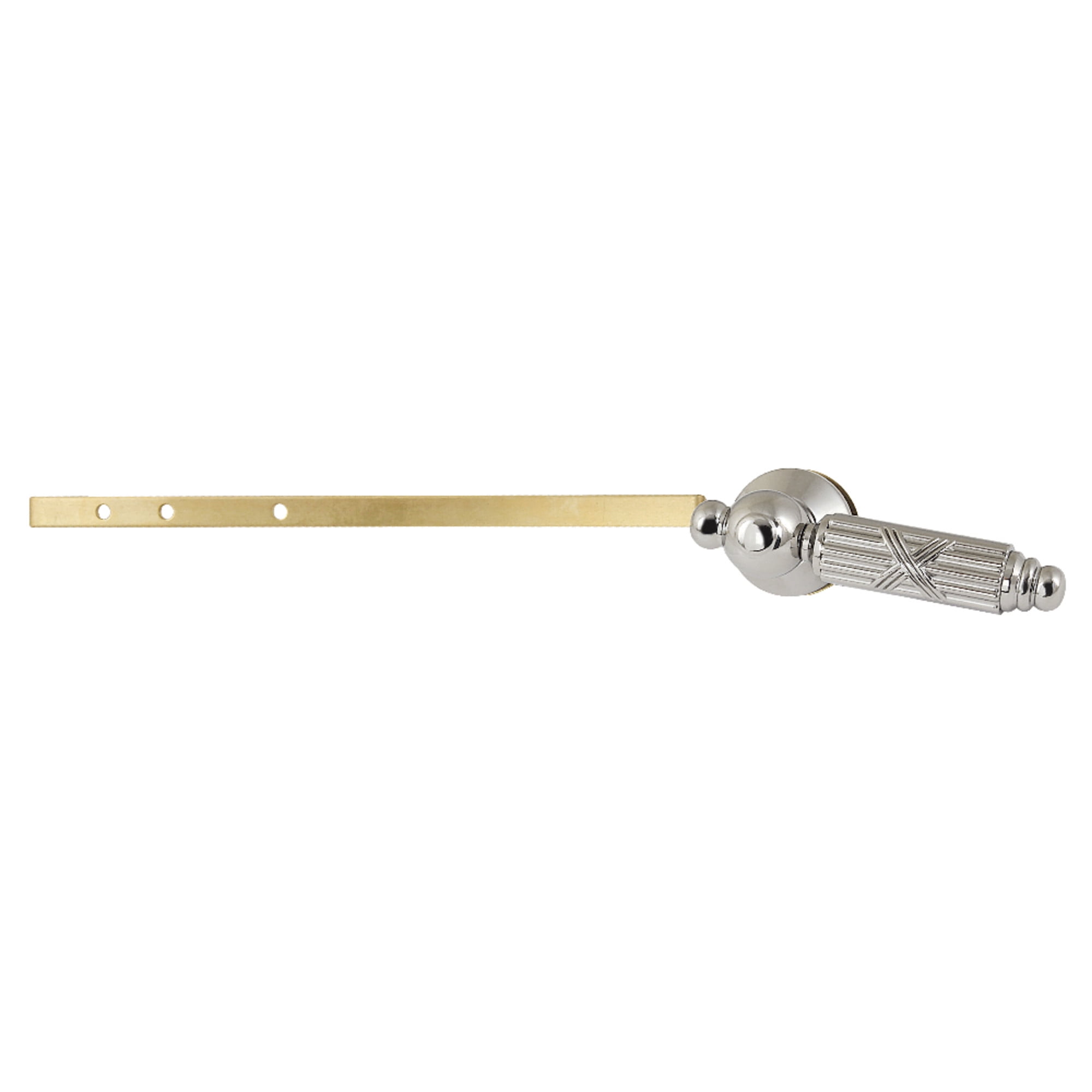 Kingston Brass KTDLD7 Concord Universal Toilet Tank Lever – Front Or Side Mount, Brushed Brass Finish, Solid Brass Construction, 9-5/16" Flush Arm