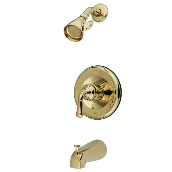 Kingston Brass Gkb163 Magellan Tub And Shower Trim Package - Brass