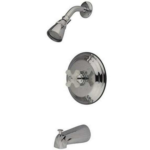 Kingston Brass Gkb363.Px Restoration Tub And Shower Trim Package - Chrome