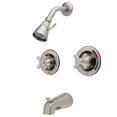 thumbnail image 1 of Kingston Brass Gkb66.Ax Vintage Tub And Shower Trim Package - Nickel, 1 of 2