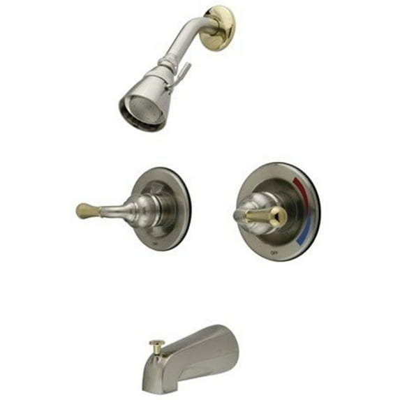 Kingston Brass Gkb67 Magellan Tub And Shower Trim Package - Brass