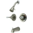 thumbnail image 1 of Kingston Brass GKB677 Water Saving Magellan Tub & Shower Faucet with Pressure Ba, 1 of 2