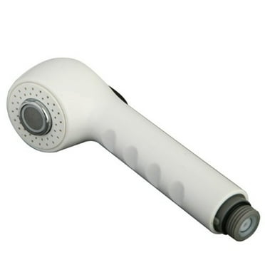 Kingston Brass KH7000 Gourmetier KH7000 Single Handle Pull-Out Kitchen Faucet Sprayer  White