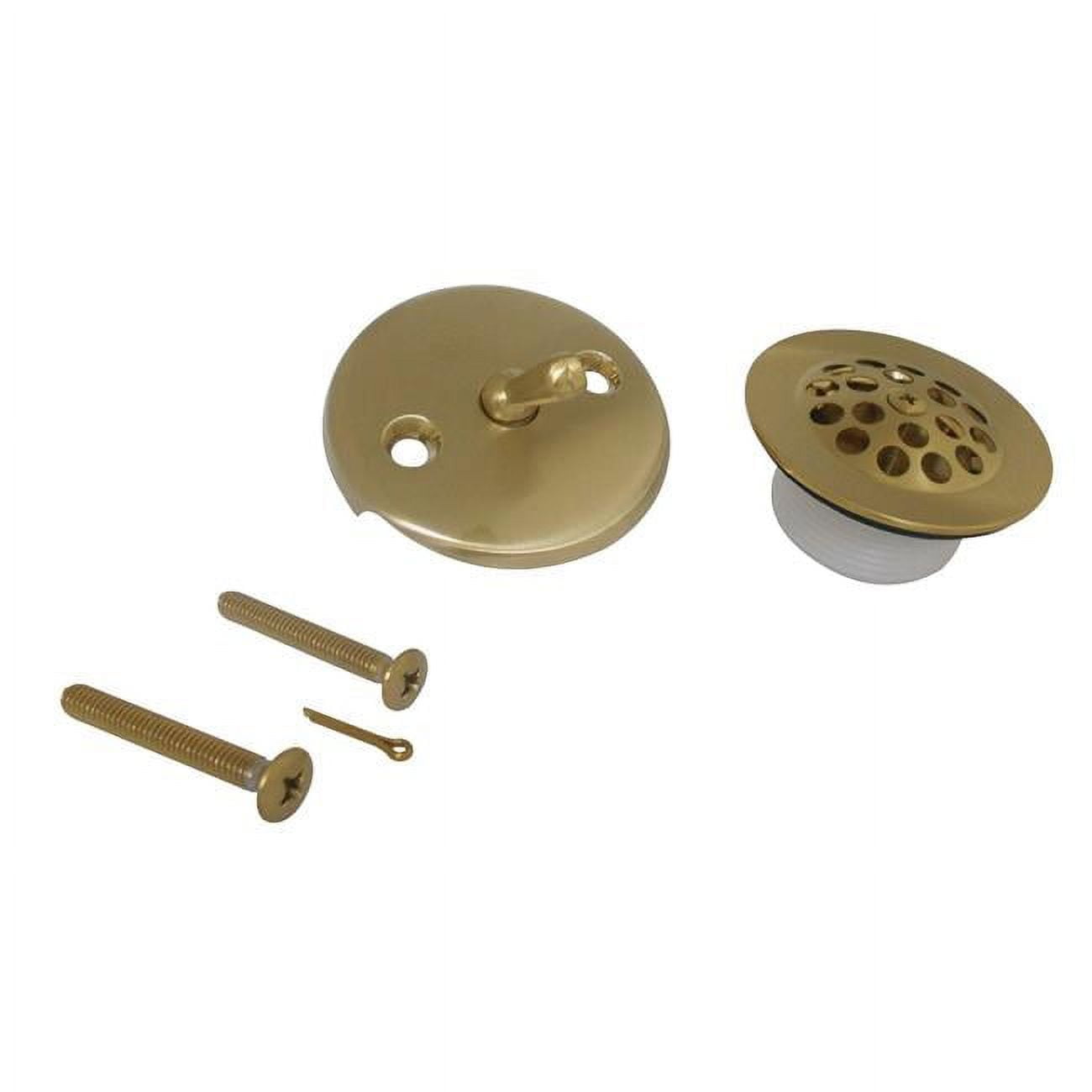 Bath Tub Overflow Drain Cover, Trip Lever Cover, Protects from Accidental Contact of Lever, Overflow Plate Cover, Use Lever While Installed, Durable