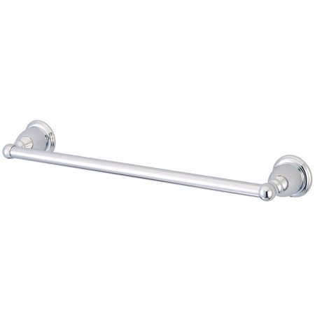 Kingston Brass BA1751C Heritage 24" Towel Bar, Polished Chrome