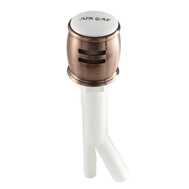 Kingston Brass  Heritage Dishwasher Air Gap, Antique Copper