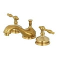 thumbnail image 1 of Kingston Brass  Heritage Widespread Bathroom Faucet - Satin Brass, 1 of 1