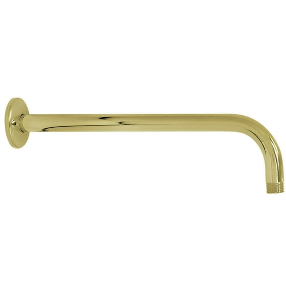 Kingston Brass K117A2 Claremont 17" Rain Drop Shower Arm, Polished Brass